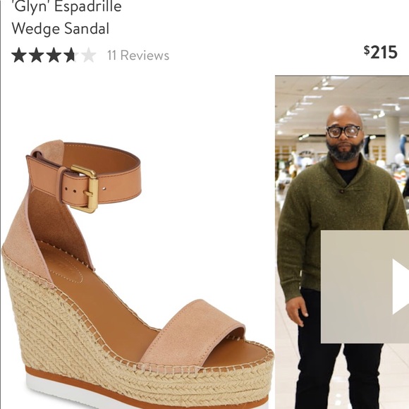 Chloe Shoes - SEE BY CHOÉ ESPADRILLE WEDGE